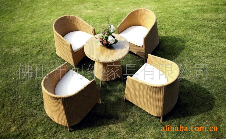 KOUNA供應桌類茶幾 藤編家具　甜園戶外家具 仿藤家具 戶外家具