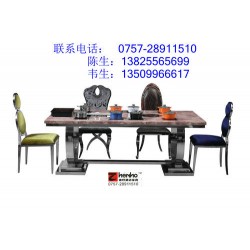 時(shí)尚簡約不銹鋼火鍋?zhàn)?大理石火鍋?zhàn)?一人一鍋火鍋?zhàn)?韓式烤肉桌