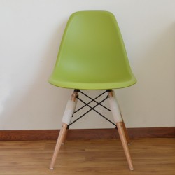 [杰森家具]現(xiàn)代個性彩色PP面環(huán)保休閑實木餐椅子8056淘寶一件代發(fā)