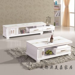 簡約時尚鋼化玻璃烤漆客廳家具 桌類、茶幾供應批發(fā)廠家直銷
