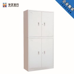 公司檔案室雙層辦公活動(dòng)柜 鋼制資料柜 華藝非凡北京鋼制文件柜廠