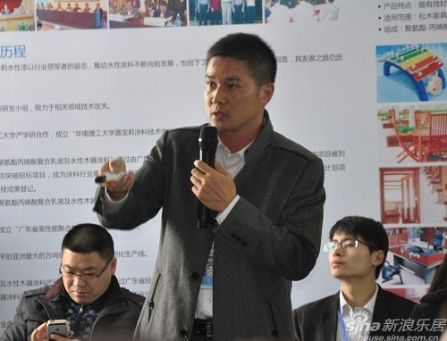 水性漆事業部總經理朱延安