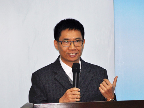 嘉寶莉副董事長曹樹潮致歡迎辭