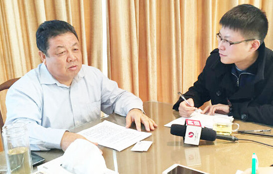 錢福卿接受《家電市場》記者專訪