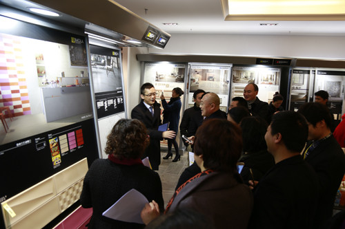 意大利IMOLA陶瓷新品訂貨會現場