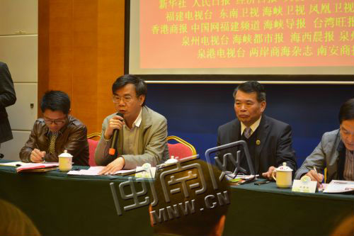 泉港區委常委、統戰部長林天虎發表致辭