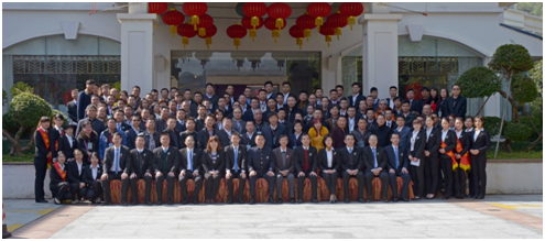 來自全國的100多名供應商代表們參加了2014年度頂固合作伙伴年會