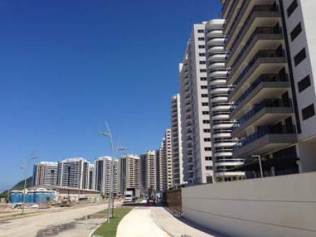緊張建設中的巴西奧運村