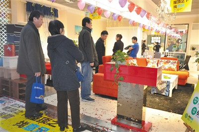 從3·15銷售情況來看,今年的家居消費市場正在回暖。 資料圖片
