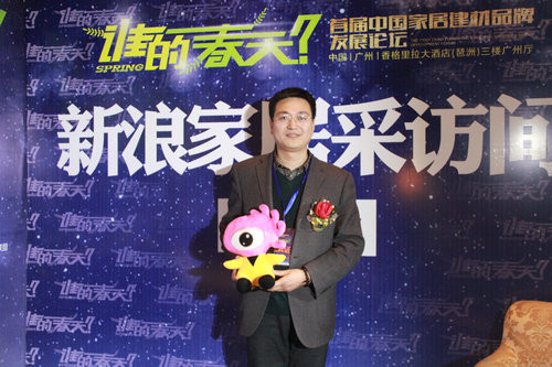 利豪家具總經理李坤直