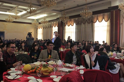 業(yè)之峰裝飾“傳承 創(chuàng)新 超越”新年聯(lián)歡會盛大舉行