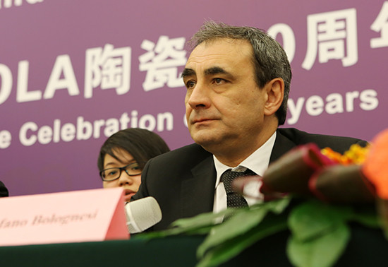 意大利IMOLA陶瓷集團主席 斯蒂法諾