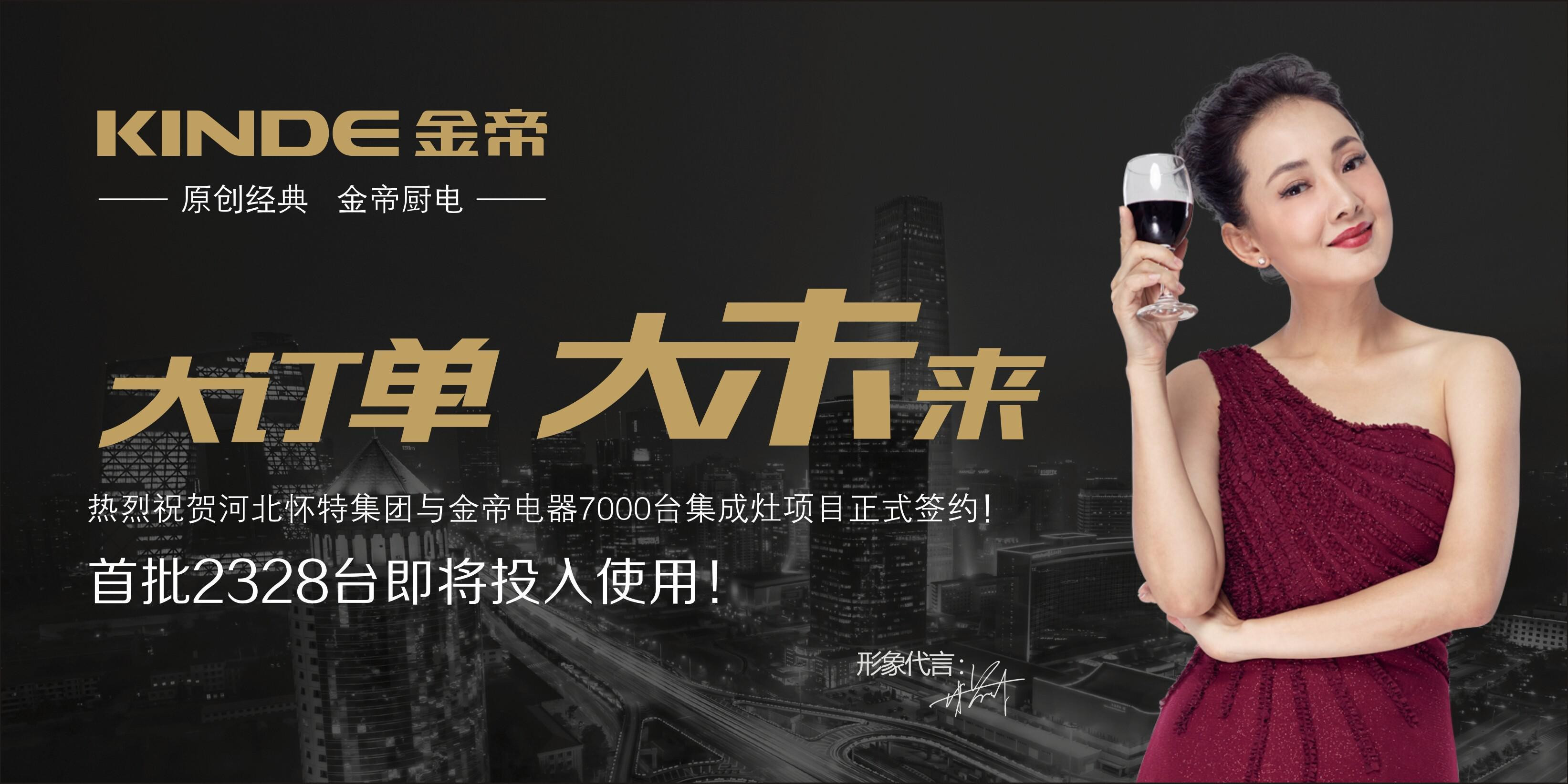 金帝集成灶大訂單 大未來