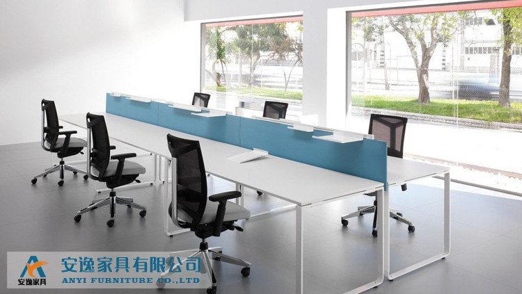 廣東辦公家具批發 E1級簡約板式電腦桌 帶柜子組合多功能辦公桌子