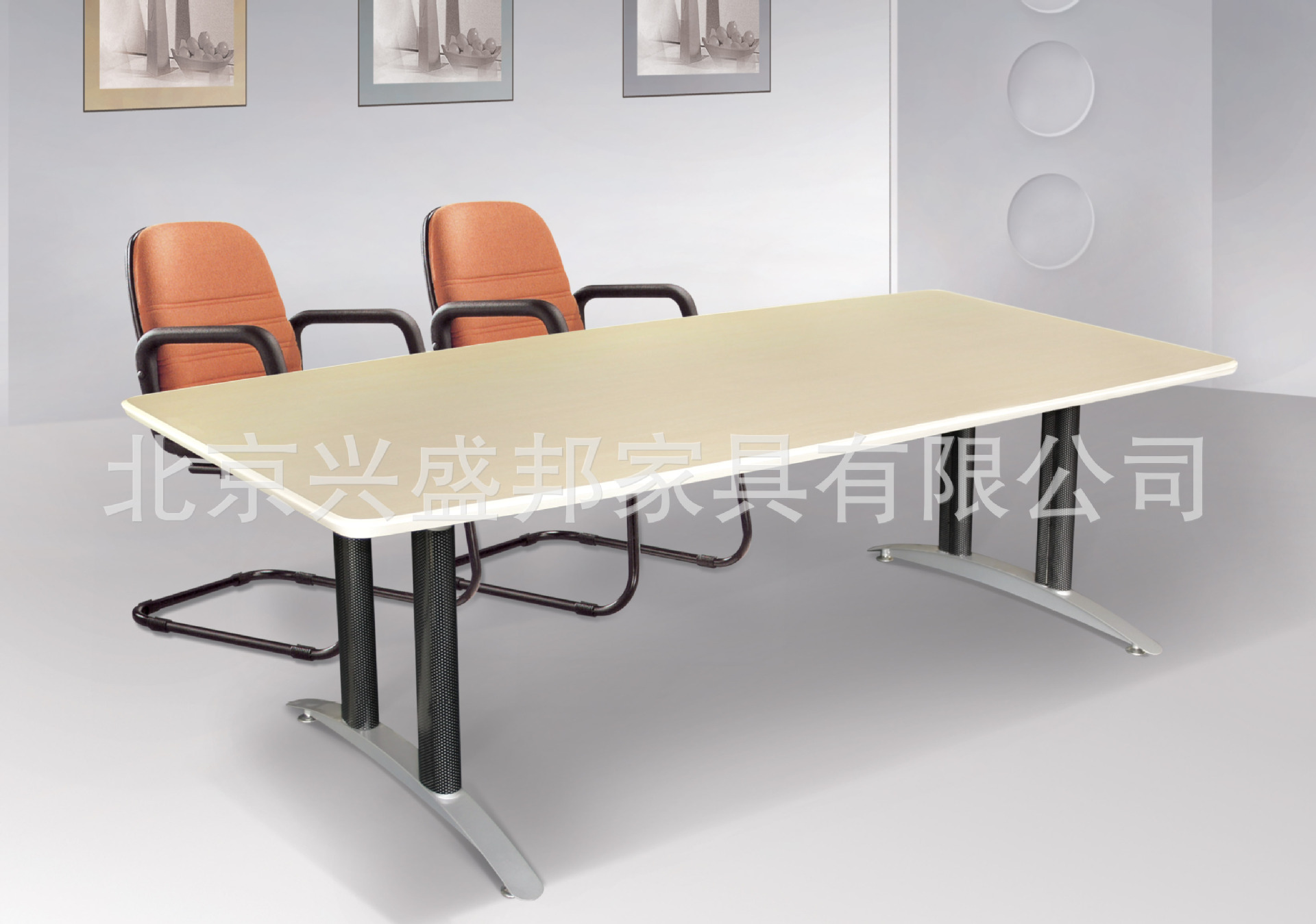 辦公家具鋁合金屏風四人職員桌 現代個性職員桌