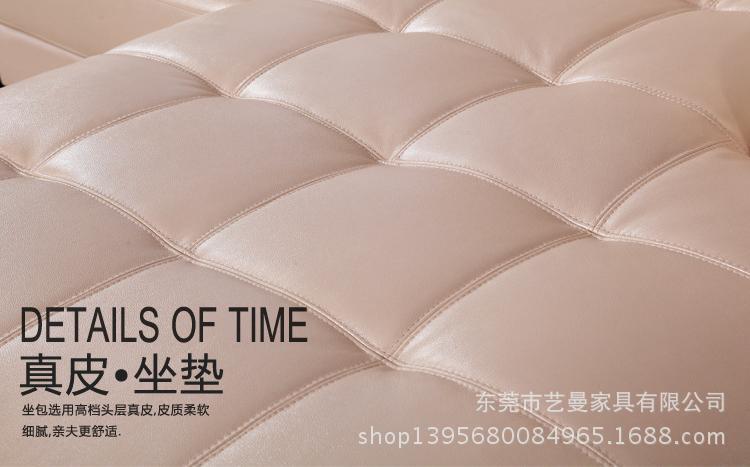 sofa 廠家直銷頭層牛皮大小戶型個性功能組合真皮家具YM-GL-008