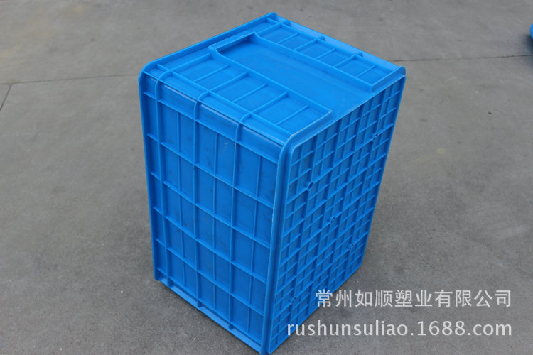 加厚575-300周轉箱塑料特大塑料框批發廠家可配蓋子長方形零件箱