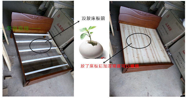 廠(chǎng)家直銷(xiāo)實(shí)木床 簡(jiǎn)約1.8米橡木家具 特價(jià)臥室雙人床