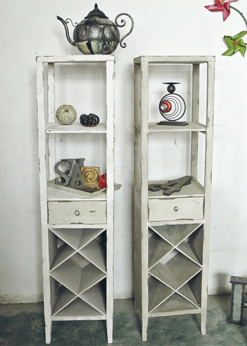 loft美式鄉(xiāng)村鐵藝創(chuàng)意個性復古外貿工業(yè)風實木家具帶輪子儲物桌子