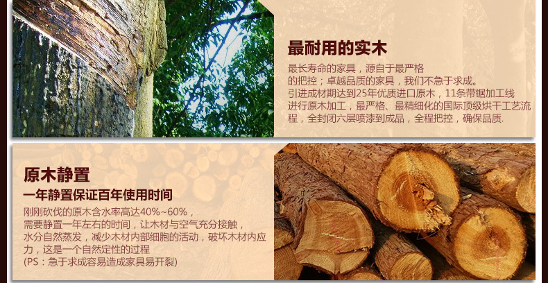 淘寶最熱全實木床進口橡木1.8米雙人床南康中式高箱實木床批發935