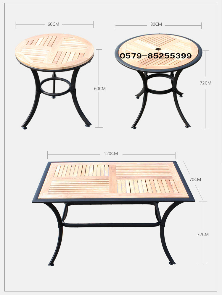 戶外實(shí)木家具 陽(yáng)臺(tái)室外酒吧桌椅組合 庭院露天休閑咖啡桌椅套件