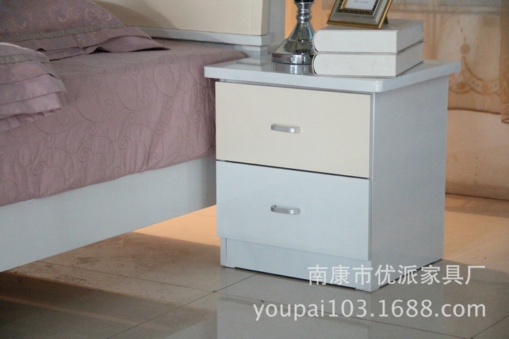 批發(fā)956#實(shí)木床 象牙白色實(shí)木床1.5 簡(jiǎn)約烤漆1.8米休閑雙人實(shí)木床