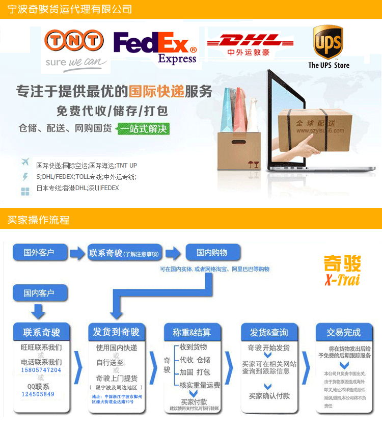 國際物流專線TOLL到美國南亞東南亞專線快遞 寧波國際快遞公司