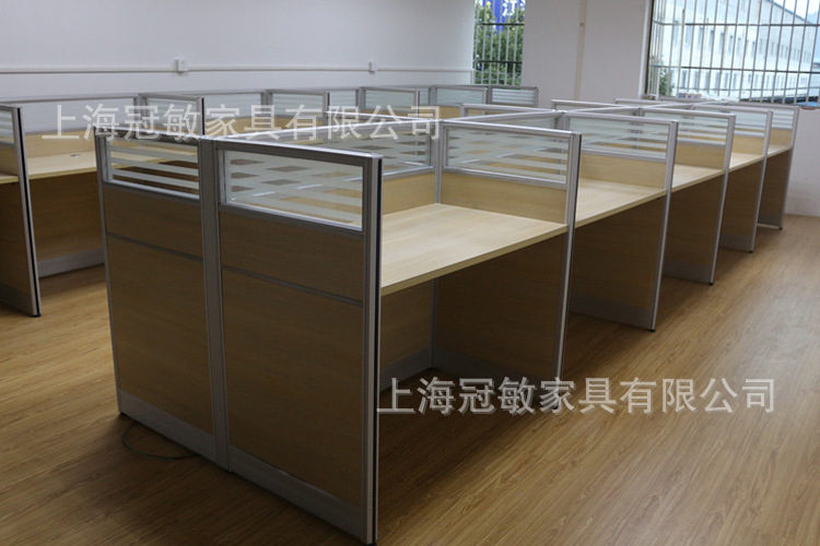 上海辦公家具廠 直銷屏風工作位 員工電腦桌卡座 職員辦公桌現貨