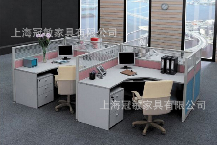 上海辦公家具廠 直銷屏風工作位 員工電腦桌卡座 職員辦公桌現貨