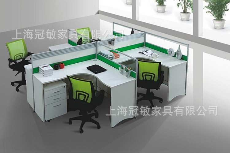 上海辦公家具廠 直銷屏風工作位 員工電腦桌卡座 職員辦公桌現貨
