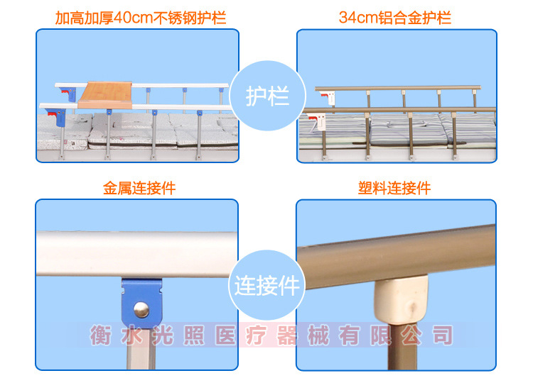 廠家供應家用A03-手動多功能護理床癱瘓床可調節翻身床病床手搖床