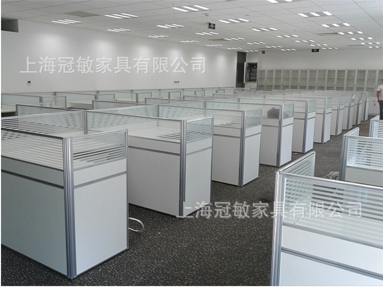 上海辦公家具廠 直銷屏風工作位 員工電腦桌卡座 職員辦公桌現貨