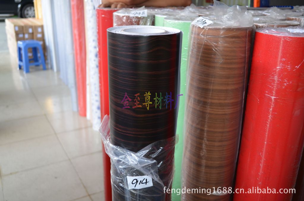 【廠家直銷】木紋加工 木紋塑料 木紋貼紙 家具木紋紙 木紋紙PVC