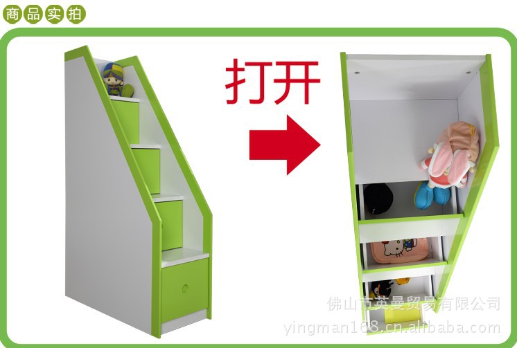 B25樓梯柜廠家直銷 環(huán)保板式家具 組合套房家具 儲物柜雙層床梯柜