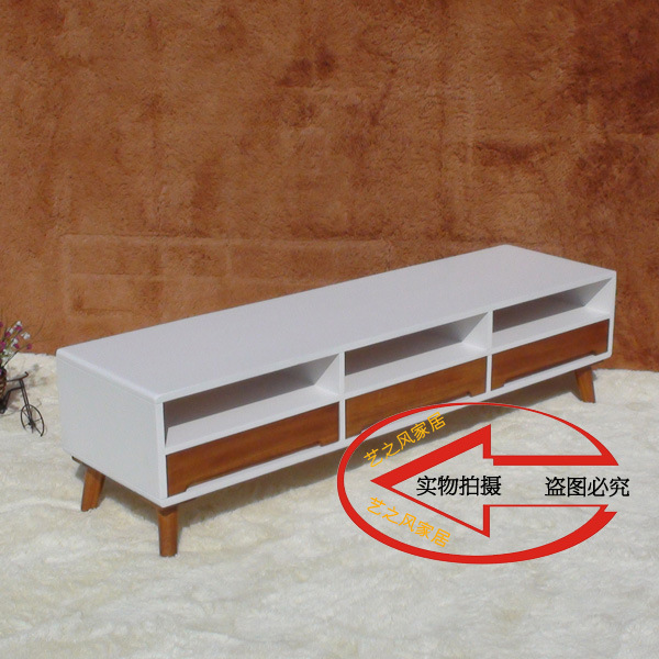 韓式實(shí)木電視柜 簡(jiǎn)約客廳柜 環(huán)保時(shí)尚電視機(jī)柜 加工訂做實(shí)木家具