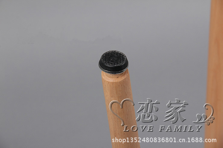 戀家 小戶型實木餐桌休閑簡約洽談桌 飯桌 伊姆斯桌 電腦桌